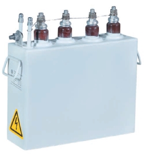 Конденсатор электротермический с водяным охлаждением 0,5-10 кГц КВАР ЭСПВ-1,6-2,4 Т3 Конденсаторы